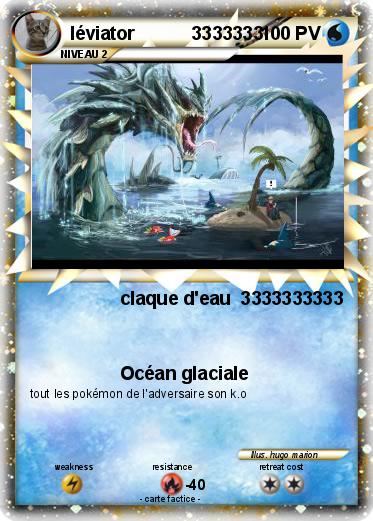 Pokemon léviator           3333333