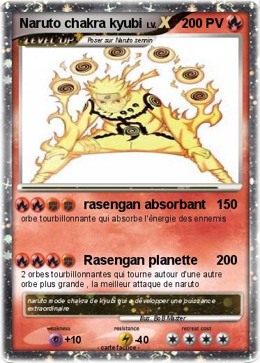 Pokemon Naruto chakra kyubi