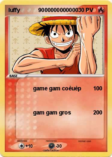 Pokemon luffy            9000000000000