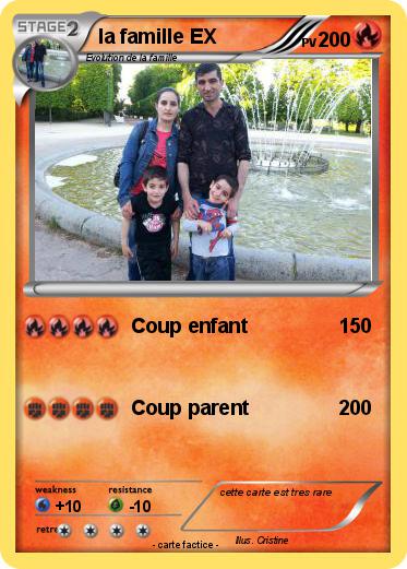 Pokemon la famille EX