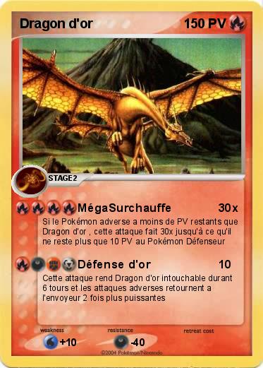 Pokemon Dragon d'or