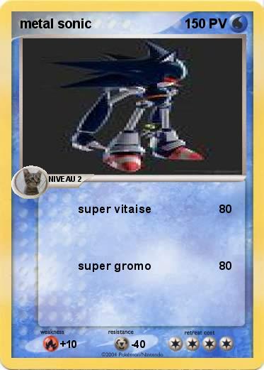 Pokemon metal sonic