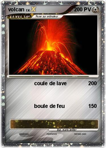 Pokemon volcan