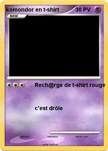 Pokemon komondor en t-shirt