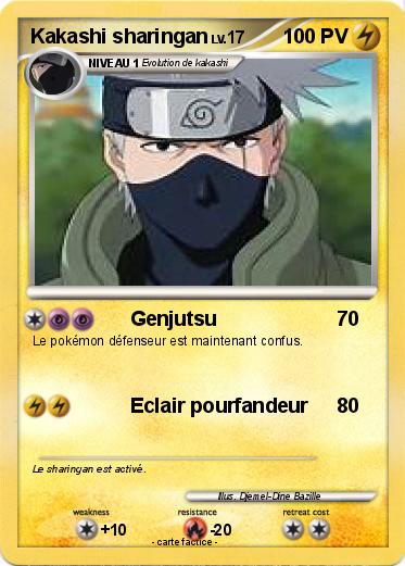 Pokemon Kakashi sharingan