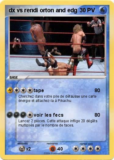 Pokemon dx vs rendi orton and edg