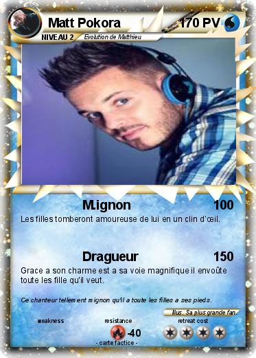 Pokemon Matt Pokora