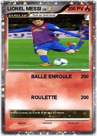 Pokemon LIONEL MESSI
