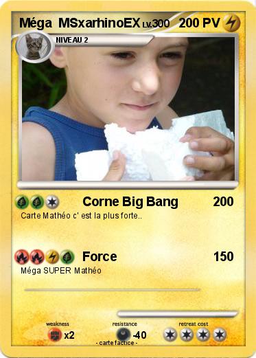 Pokemon Méga  MSxarhinoEX