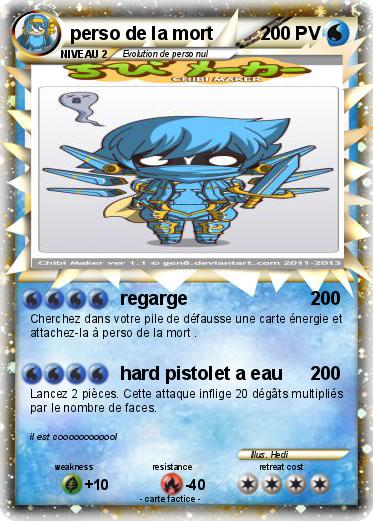 Pokemon perso de la mort