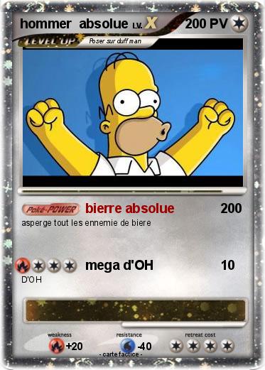 Pokemon hommer  absolue
