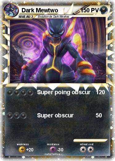 Pokemon Dark Mewtwo