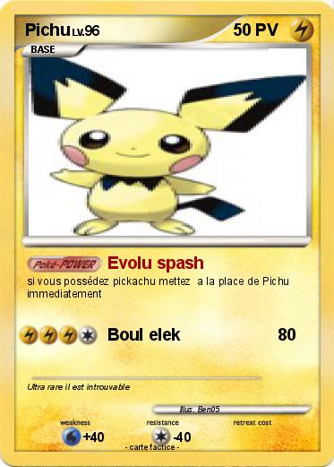 Pokemon Pichu