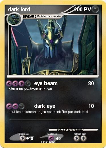 Pokemon dark lord