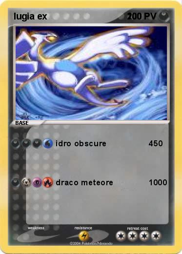 Pokemon lugia ex                                200
