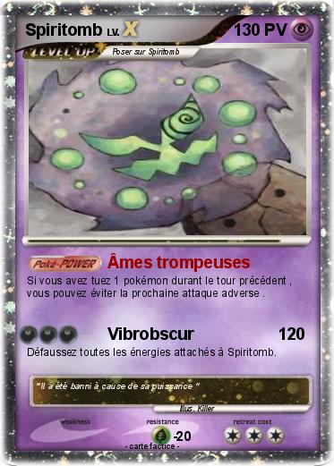Pokemon Spiritomb