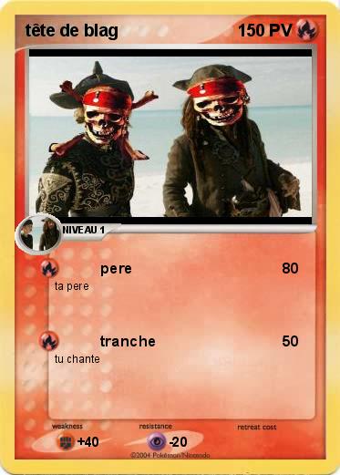 Pokemon tête de blag
