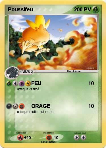 Pokemon Poussifeu