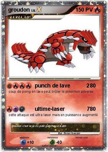 Pokemon groudon