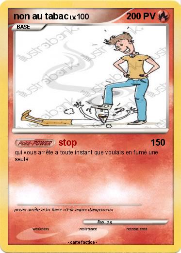 Pokemon non au tabac