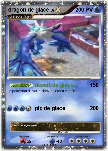 Pokemon dragon de glace