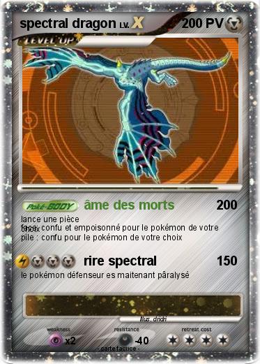 Pokemon spectral dragon