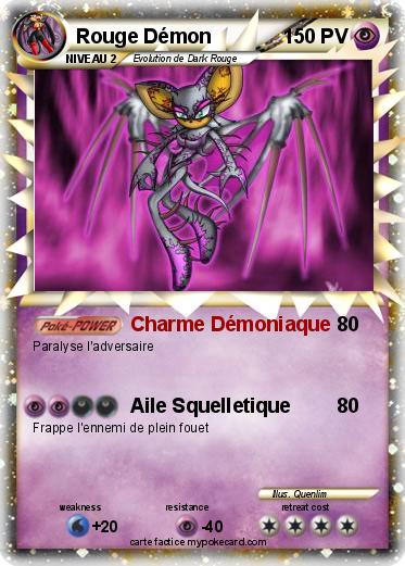 Pokemon Rouge Démon