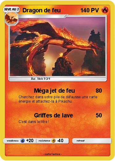 Pokemon Dragon de feu