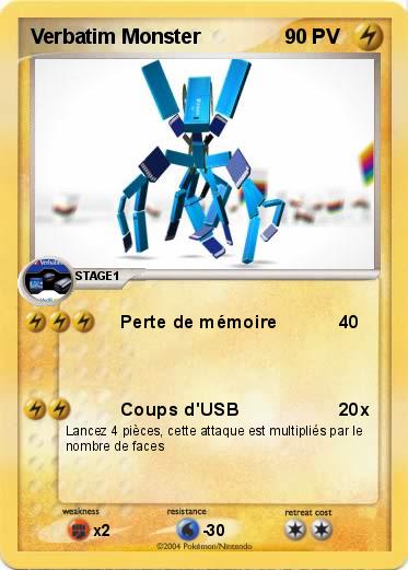 Pokemon Verbatim Monster
