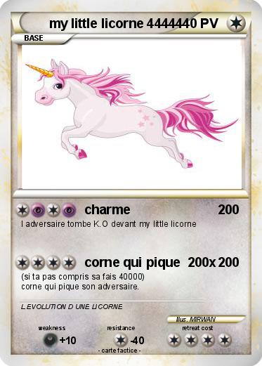Pokemon my little licorne 44444