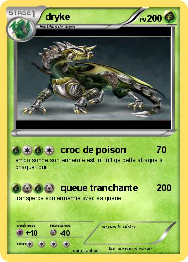 Pokemon dryke