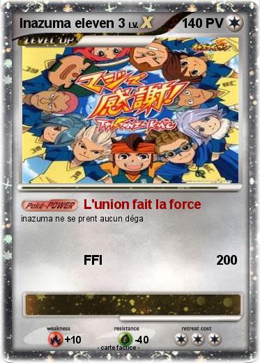Pokemon Inazuma eleven 3