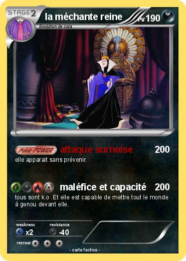 Pokemon la méchante reine