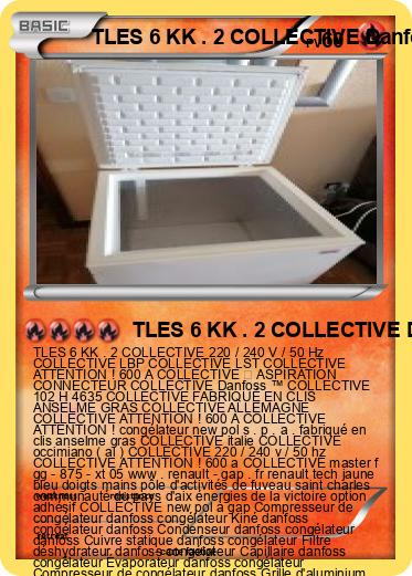 Pokemon TLES 6 KK . 2 COLLECTIVE Danfoss ™
