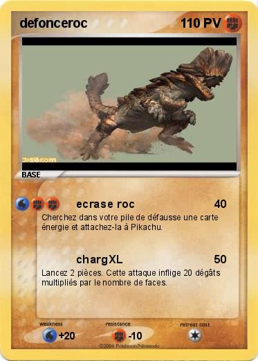 Pokemon defonceroc 