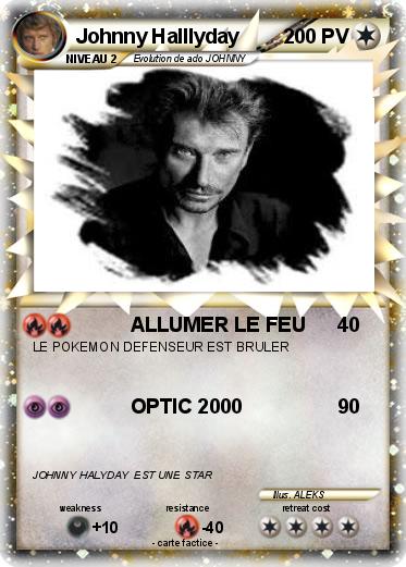 Pokemon Johnny Halllyday