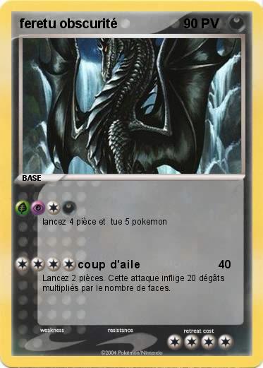 Pokemon feretu obscurité