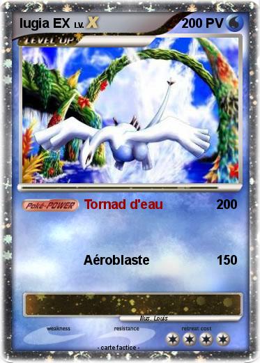 Pokemon lugia EX
