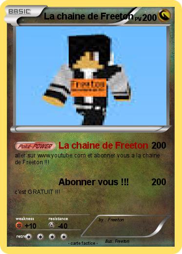 Pokemon La chaine de Freeton