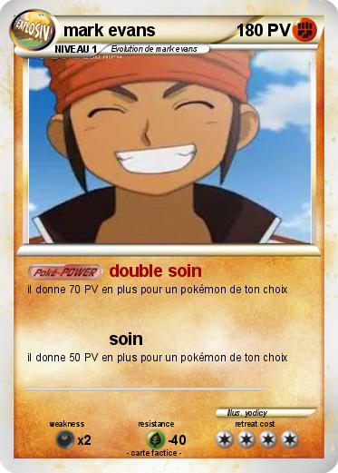 Pokemon mark evans