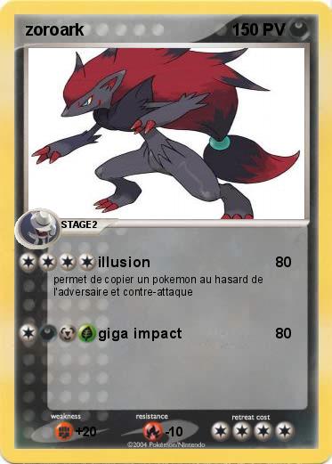 Pokemon zoroark