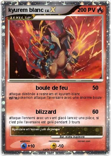 Pokemon kyurem blanc