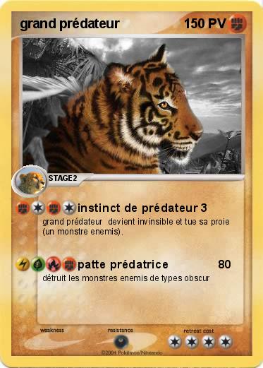 Pokemon grand prédateur