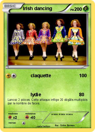 Pokemon Irish dancing