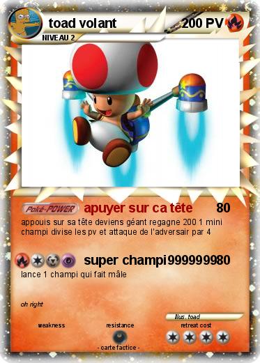 Pokemon toad volant