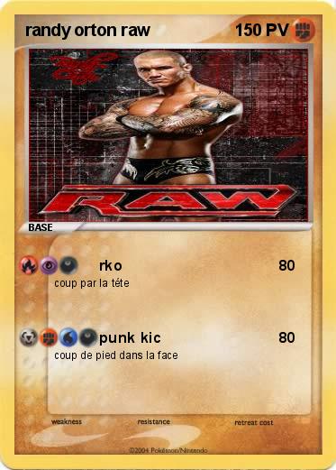 Pokemon randy orton raw