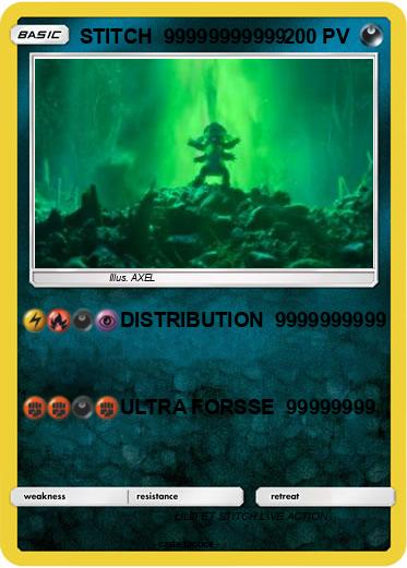 Pokemon STITCH  99999999999