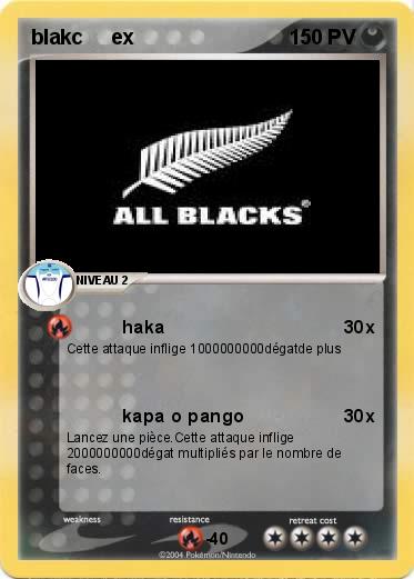 Pokemon blakc     ex