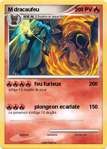 Pokemon M dracaufeu