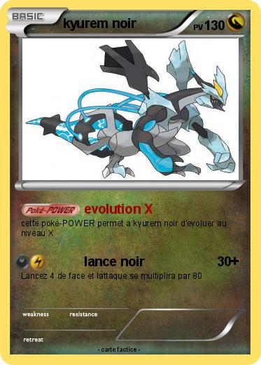 Pokemon kyurem noir